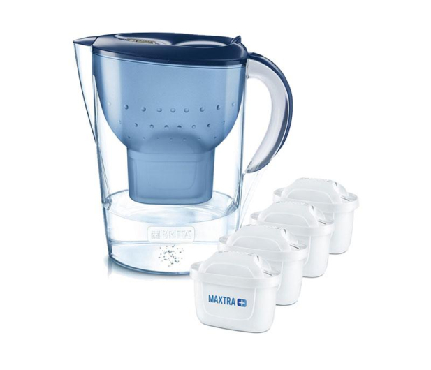 Brita Marella XL 3,5l niebieski + 4 wkłady MAXTRA Plus - 378601 - zdjęcie